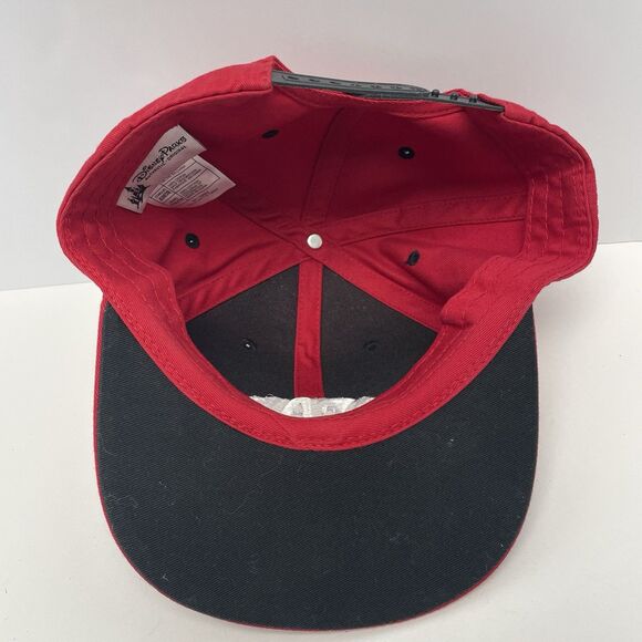 Disney Parks Hat Dead Men Tell No Tales Red Embroidered Snapback Youth - Picture 6 of 9
